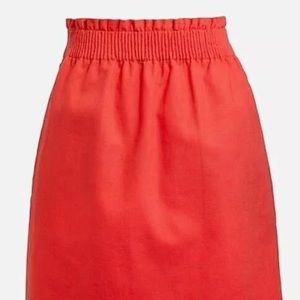 🔥BRAND NEW🔥 J. Crew Sidewalk Coral Skirt Sz 20
